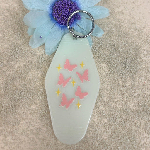 sleutelhanger-butterfly - Belleza You