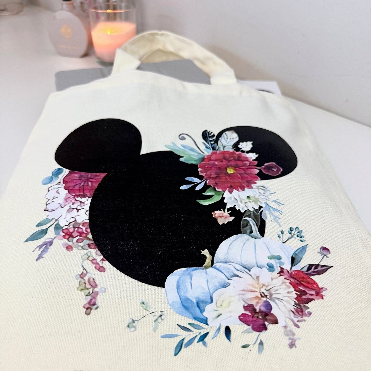 Tote Bag "Mouse Flowers"