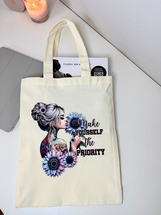 Tote Bag "Make yourself the Priority"