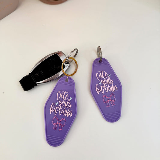 Sleutelhanger "Cute Girls"