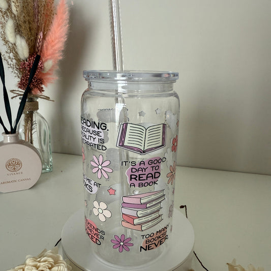 Drinkglas “Books”