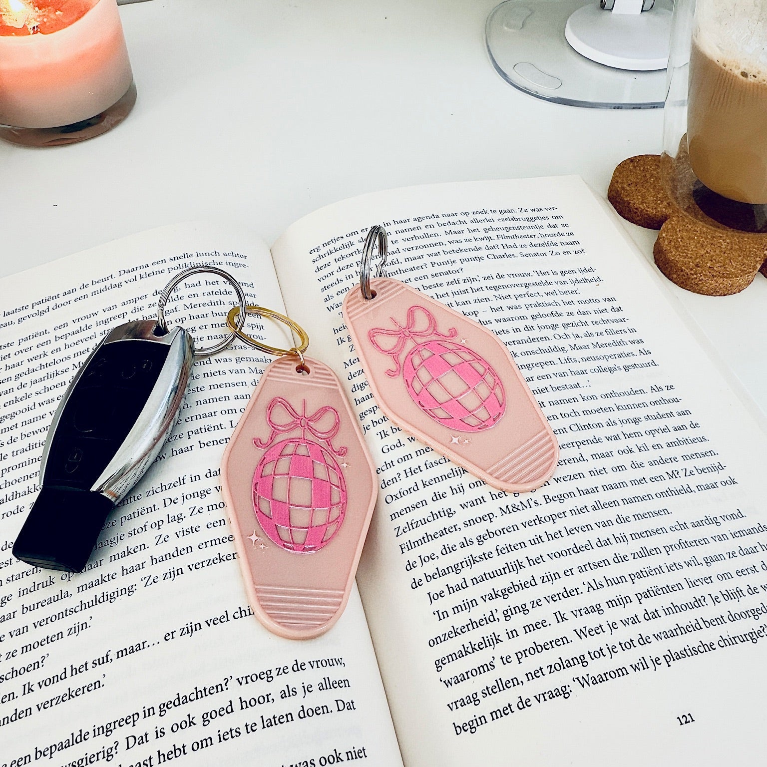 Sleutelhanger "Discoball"