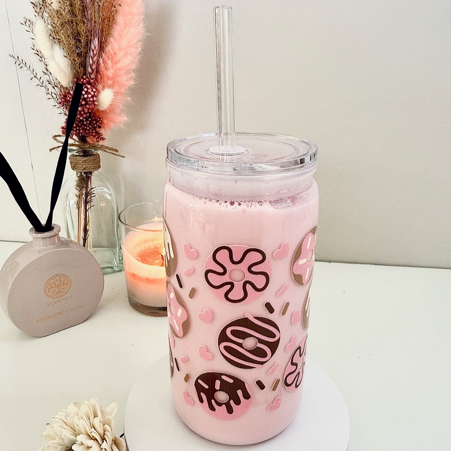 Drinkglas Milkshake “Donut”