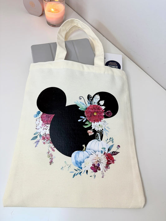 Tote Bag "Mouse Flowers"