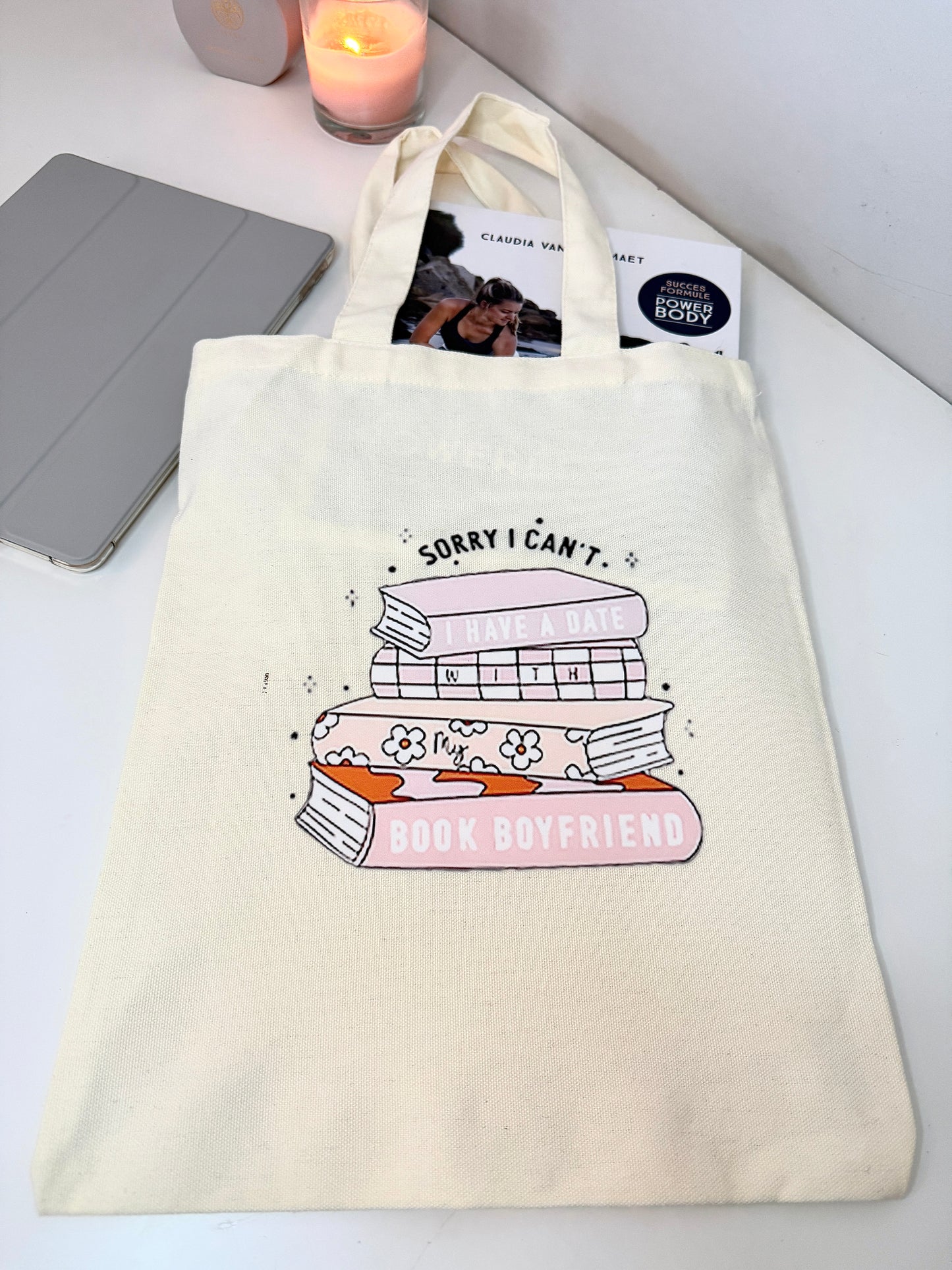 Tote Bag "Book Boyfriend"