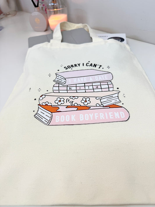Tote Bag "Book Boyfriend"