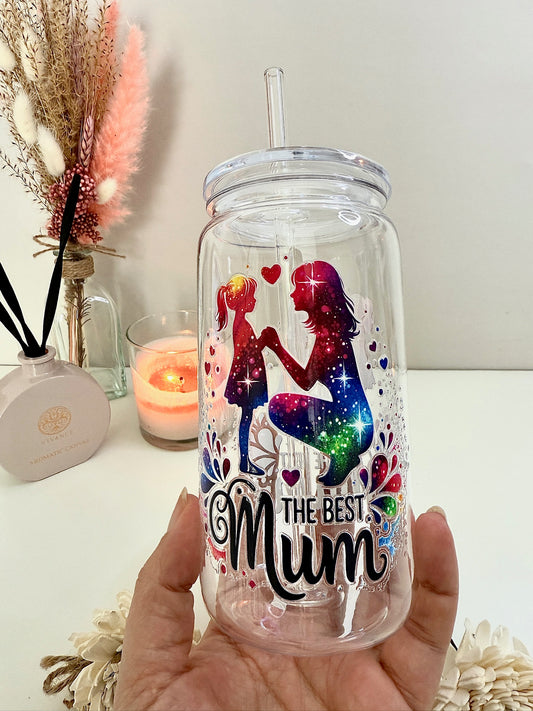 Drinkglas “The best Mum of a little girl”