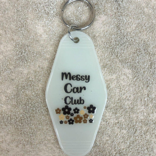 sleutelhanger-messy-car-flower - Belleza You