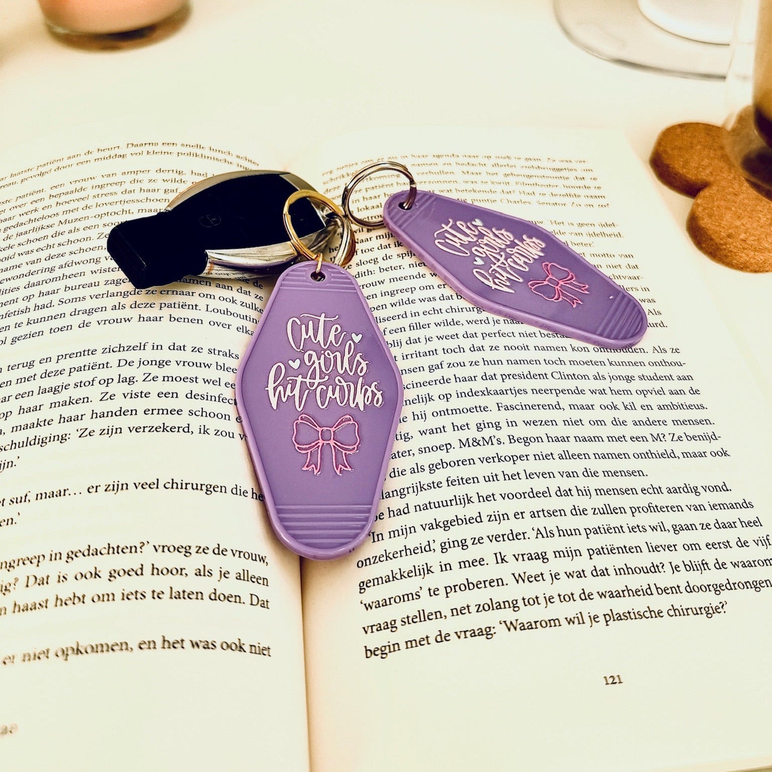 Sleutelhanger "Cute Girls"