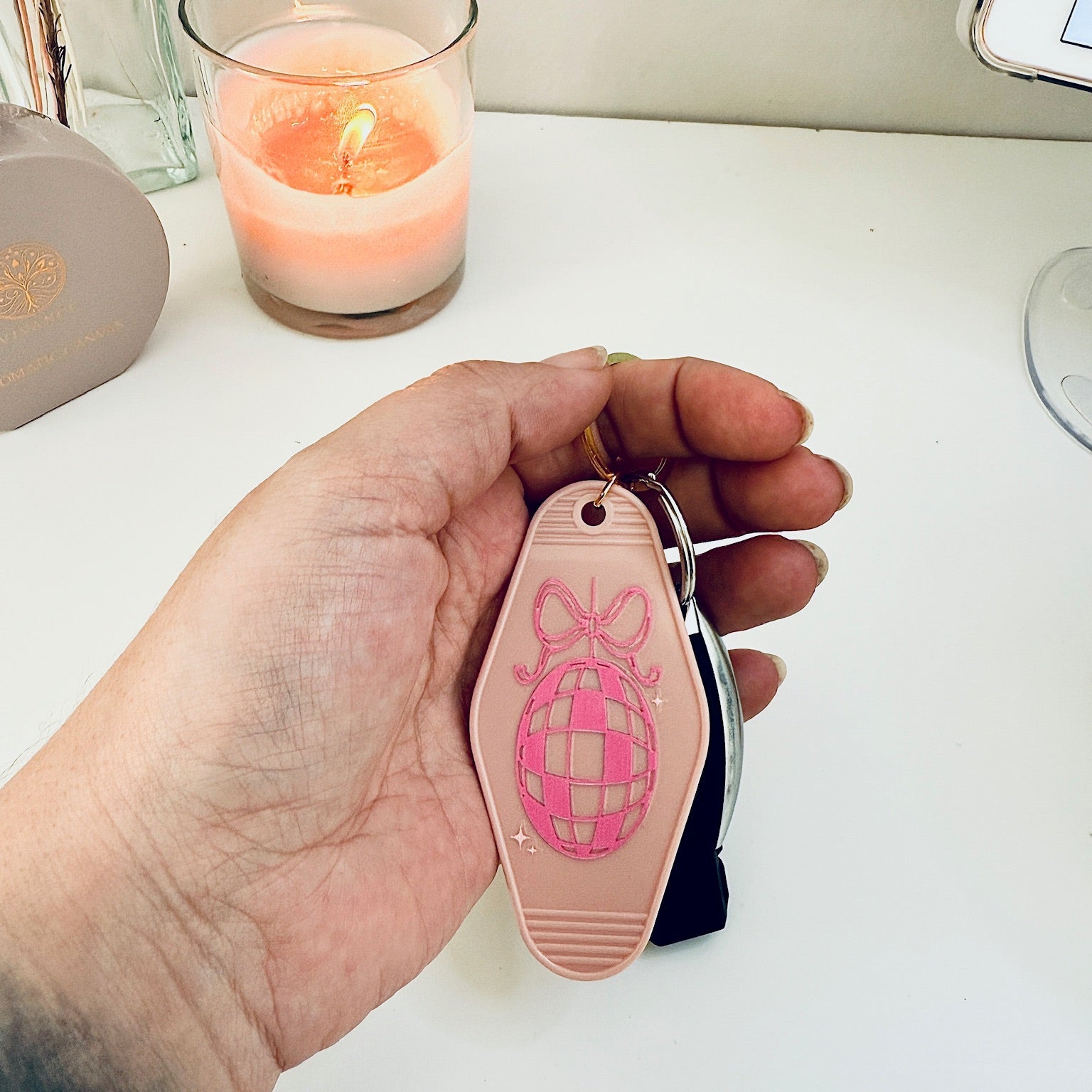 Sleutelhanger "Discoball"