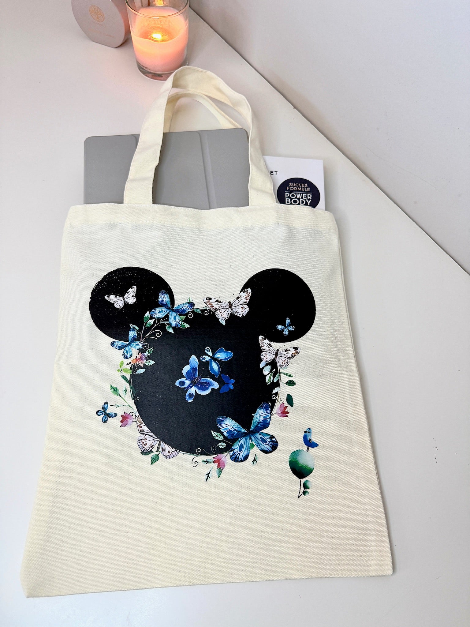 Tote Bag "Mouse Butterfly"