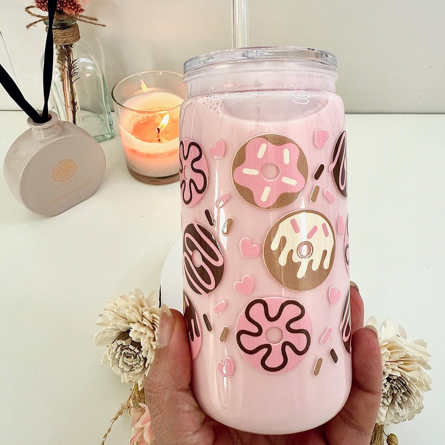 Drinkglas Milkshake “Donut”