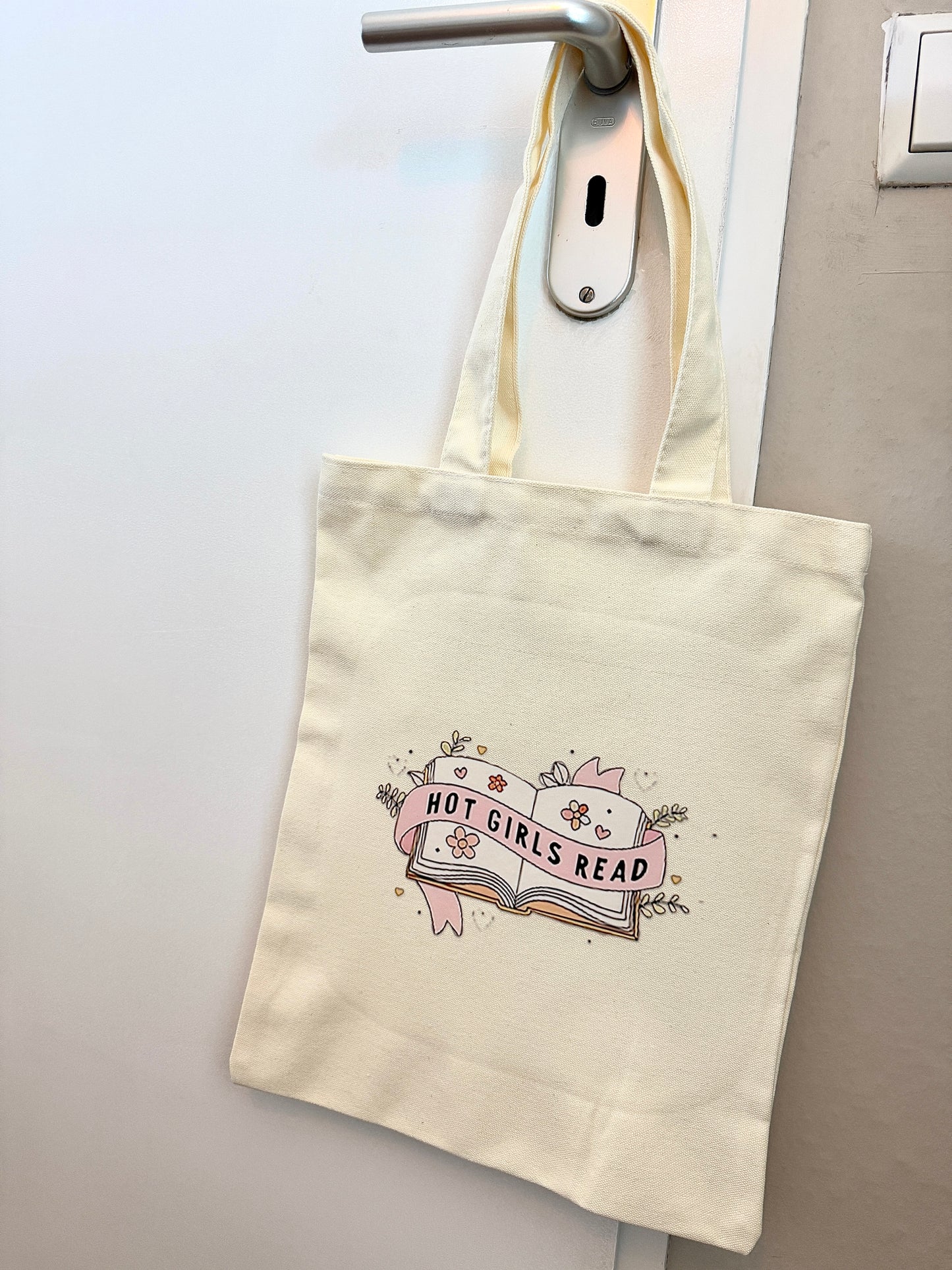 Tote Bag "hot Girls Read"