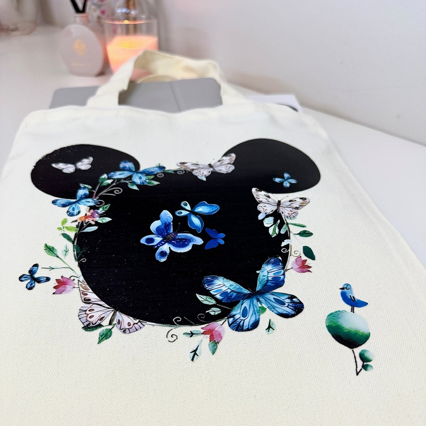 Tote Bag "Mouse Butterfly" 