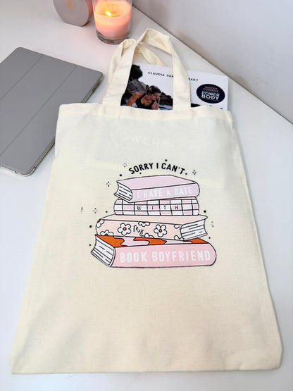 Tote Bag "Book Boyfriend"
