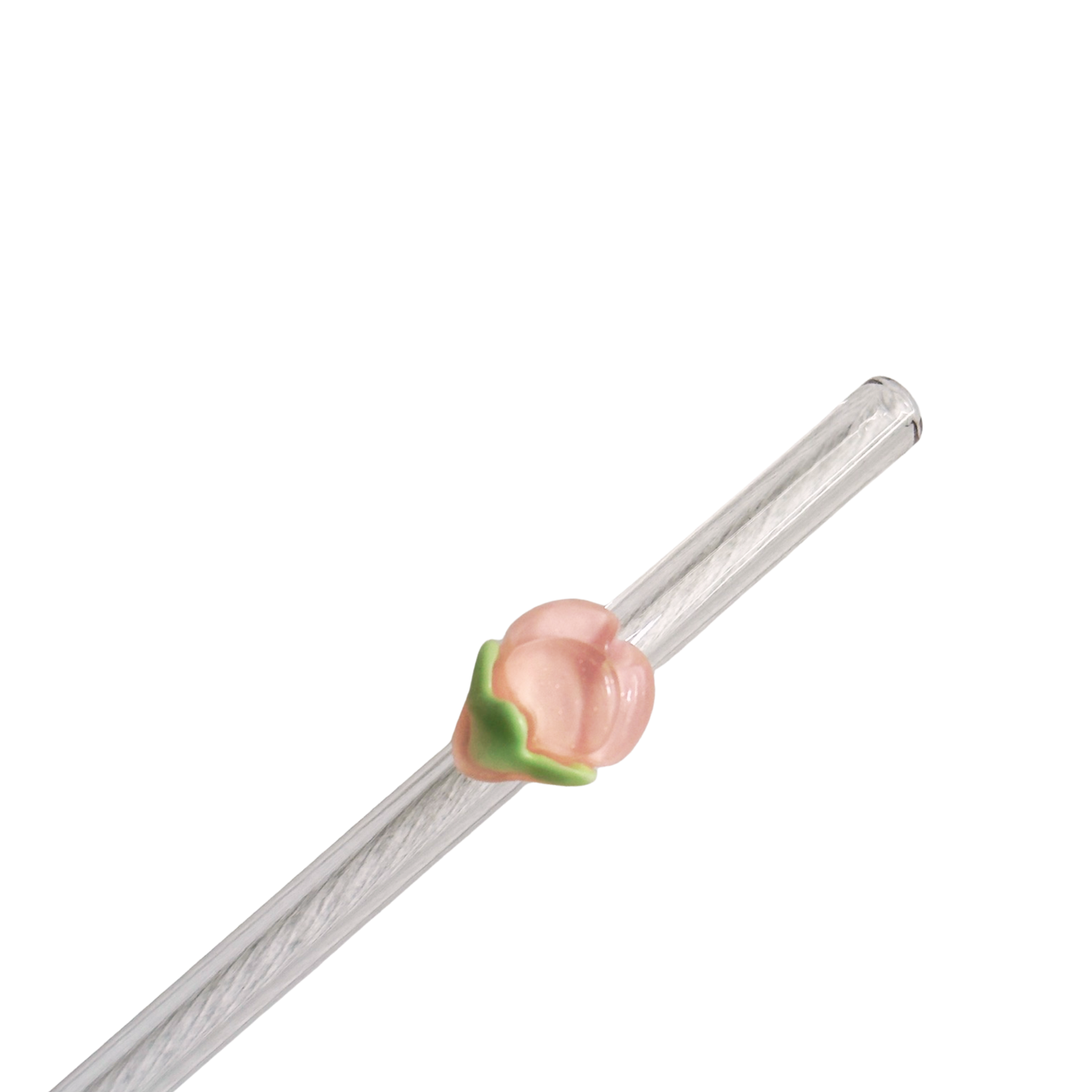 Glazen rietjes met Flowers