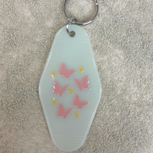 sleutelhanger-butterfly - Belleza You